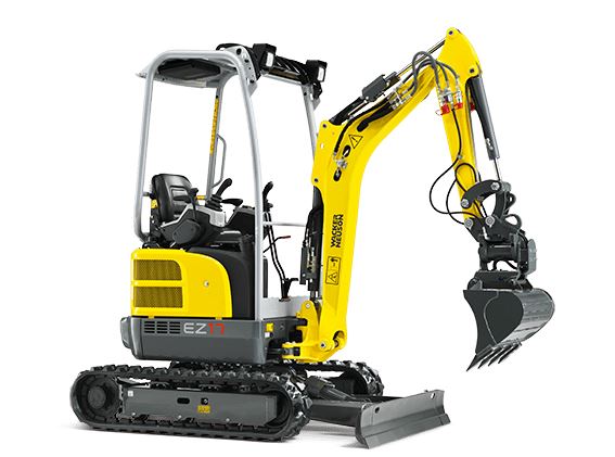 Gravemaskin belter diesel 1,1-2,0 tonn